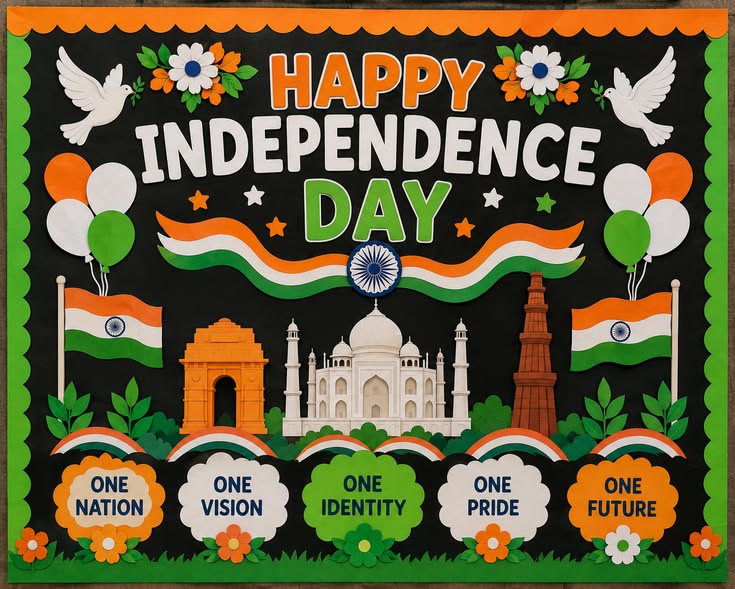 Celebrate India's Independence Day with this beautiful handm