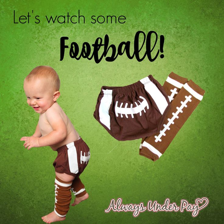This Football Boy Diaper Cover is perfect for football seaso