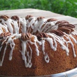 It can be made in a 9x13 pan.  A sweet coffee cake treat!