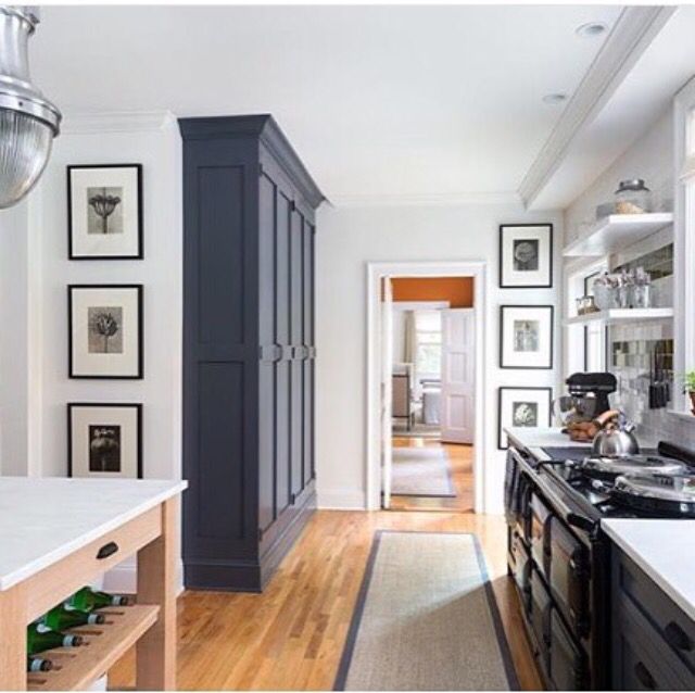 Floor to ceiling built in cabinetry in kitchen - change and 