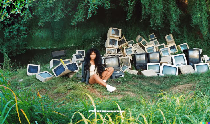 I extended the CTRL Album cover in honor of Drew barrymores 