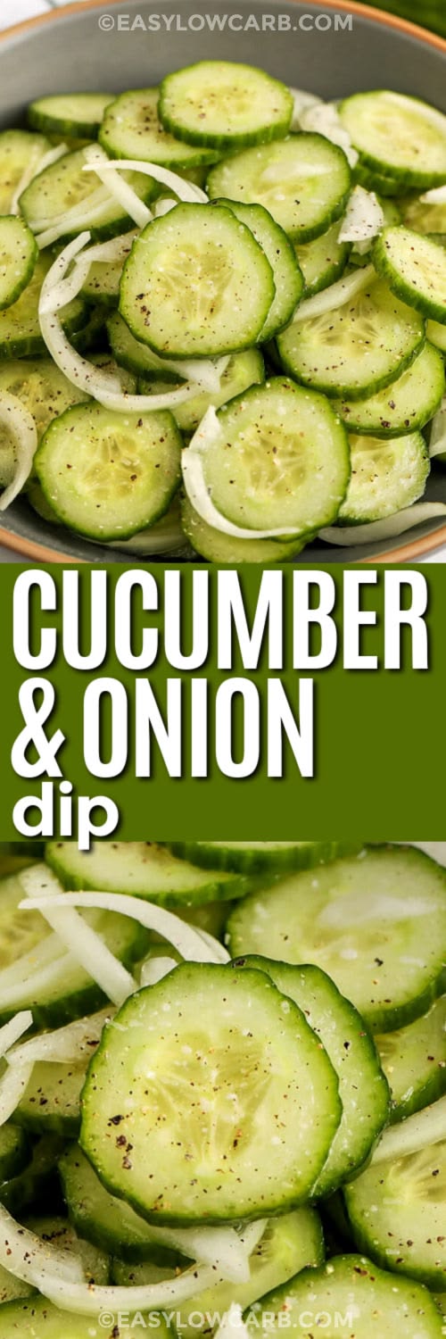 This low-carb cucumber salad is a go-to when you need a fres