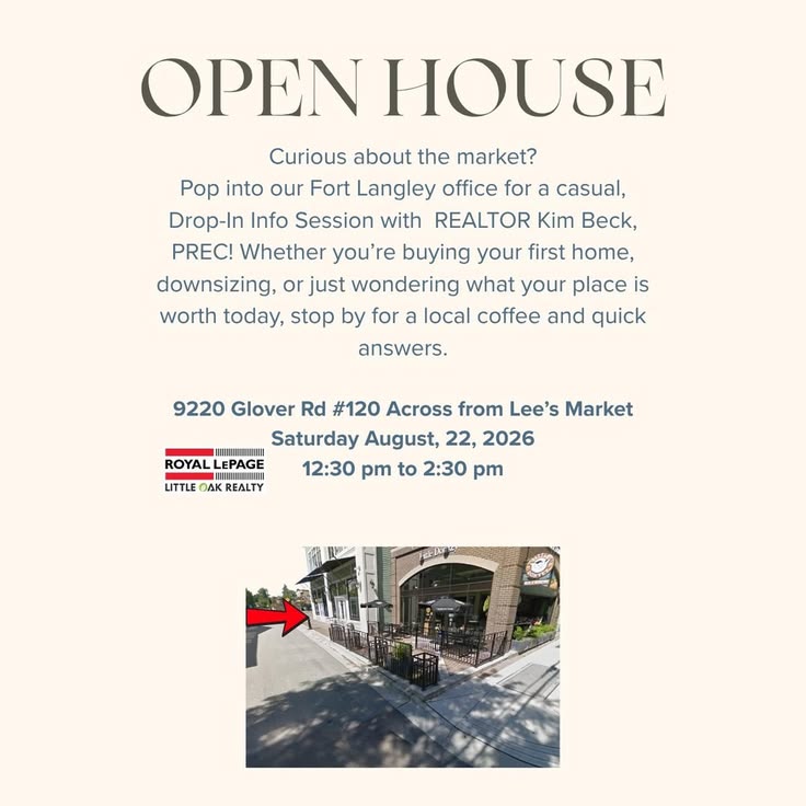 Whether you have questions about the local market, are think
