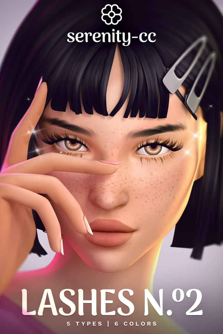The 3D Eyelashes Nº2 feature a more voluminous, realistic lo