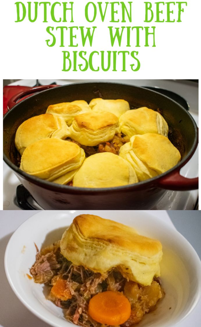 Beef Roast Stew With Biscuits | Emily Reviews