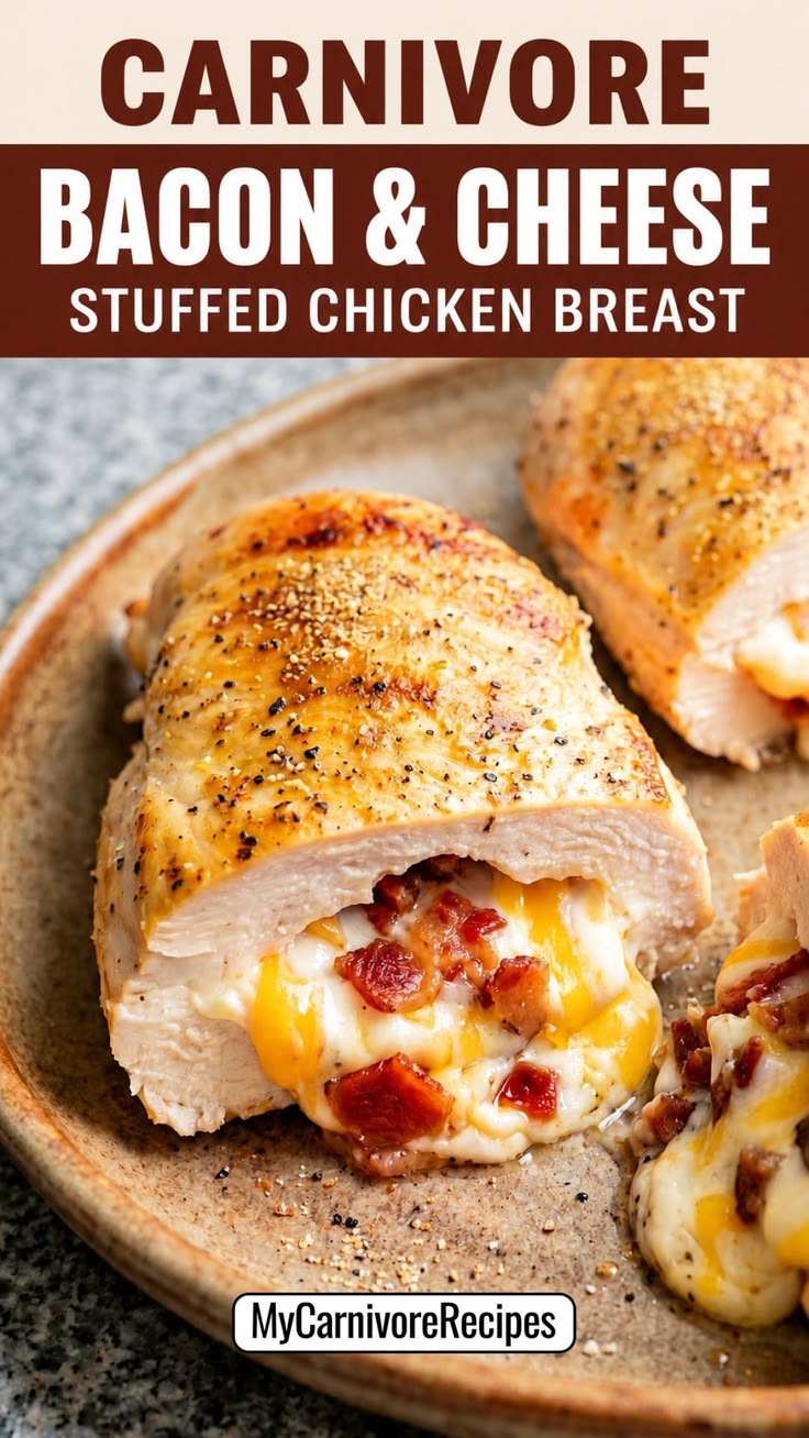 This bacon cheese stuffed chicken breast has become one of m