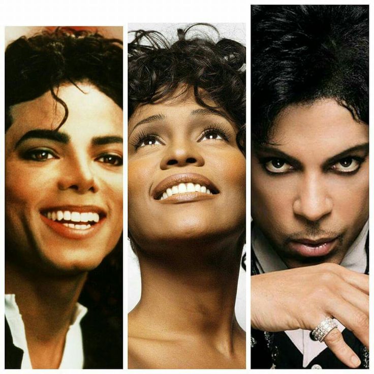 Michael Jackson, Whitney Houston & Prince