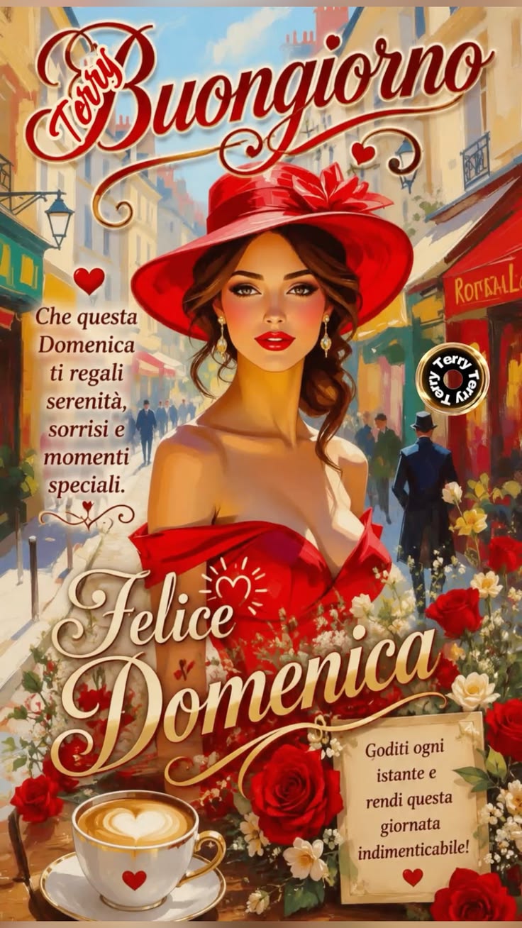 Felice Domenica 🌹🍃🌈