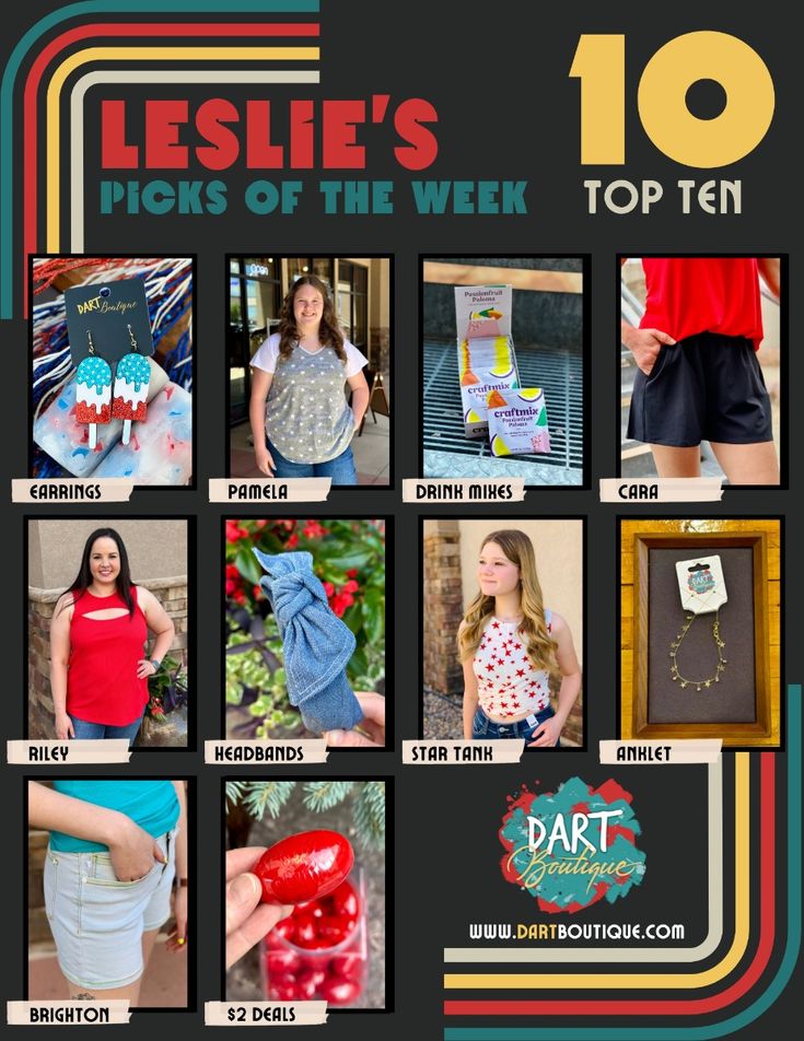 Top 10 Picks of the Week for 6.26.24 {Stars and Stripes Edit