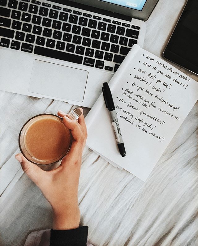 When you're not feeling well so you work from the bed... wit