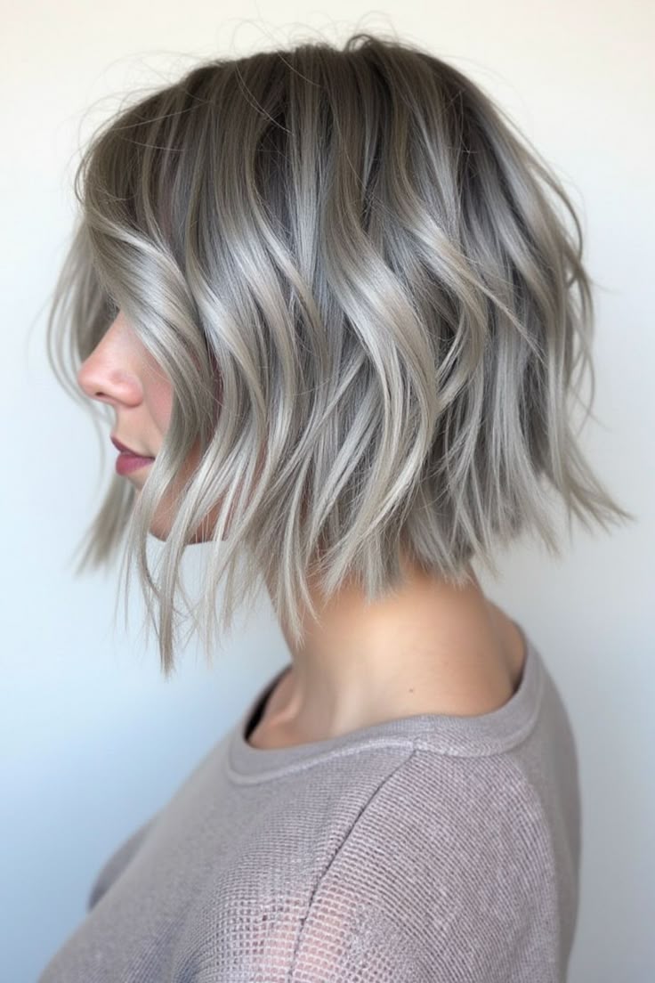 27 Grey Bob Hairstyles 2024 – Scan to Talk