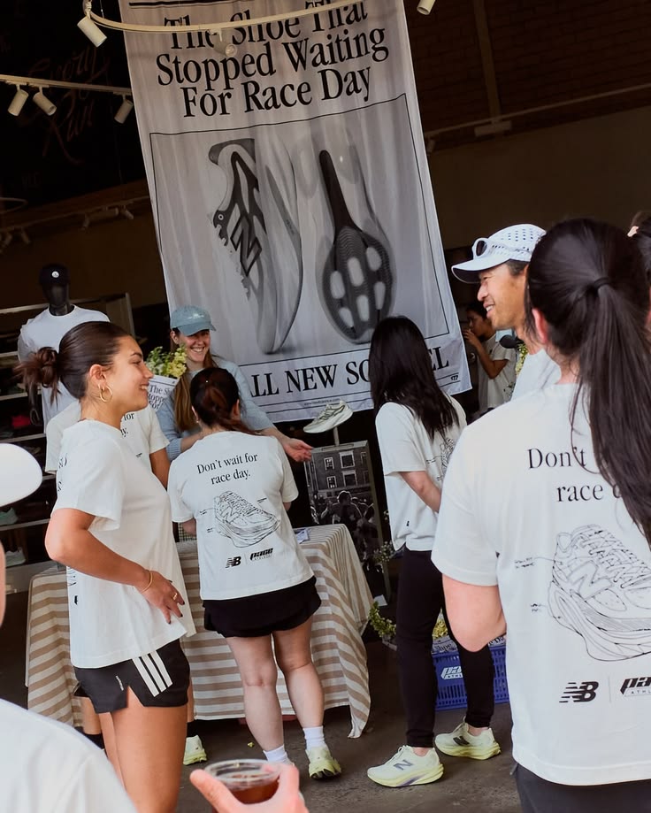 Our favourite moments in running happen before the start lin