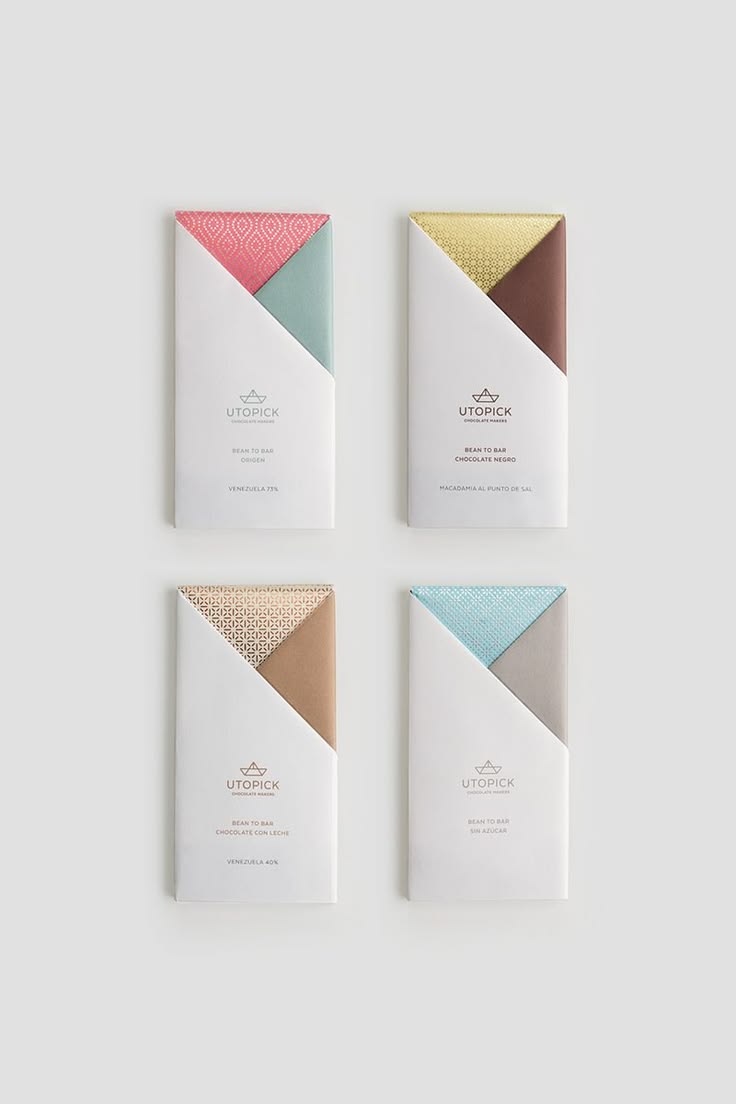 Utopick, le chocolat à l'identité géométrique signée Laverni