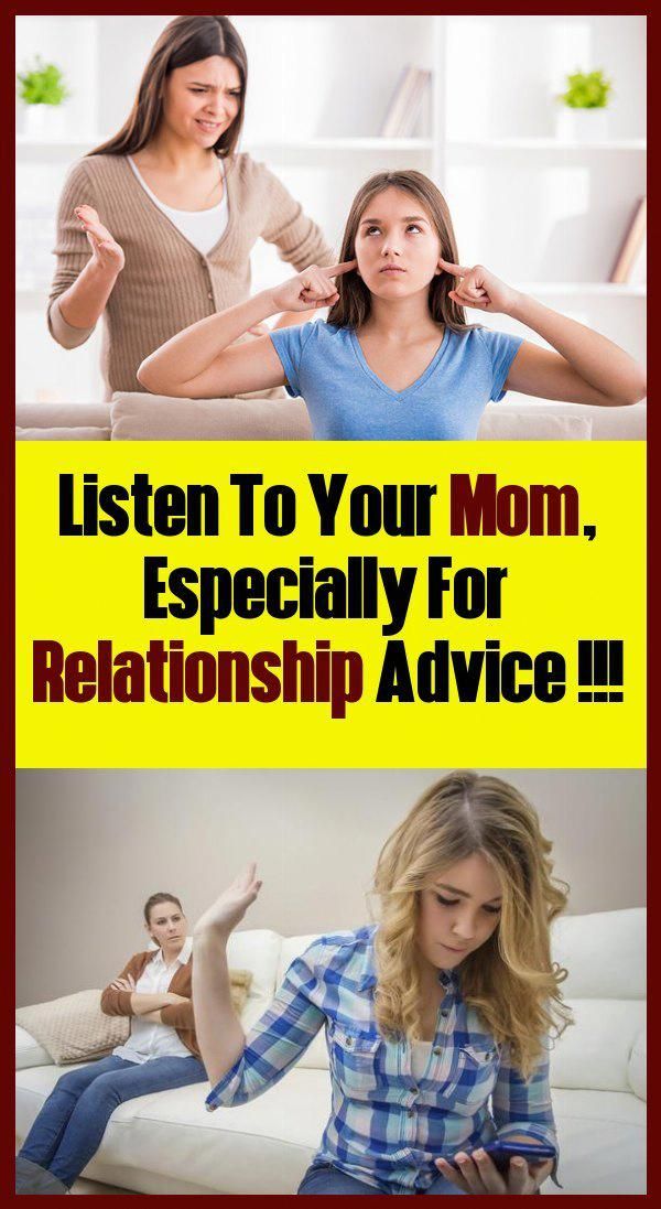 We never seem to take advice from our parents, irrelevant wh