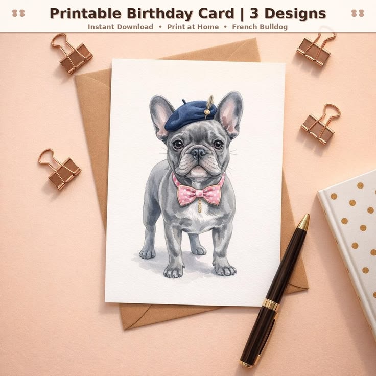 Stop scrolling if you love cute dog-themed printables. This 