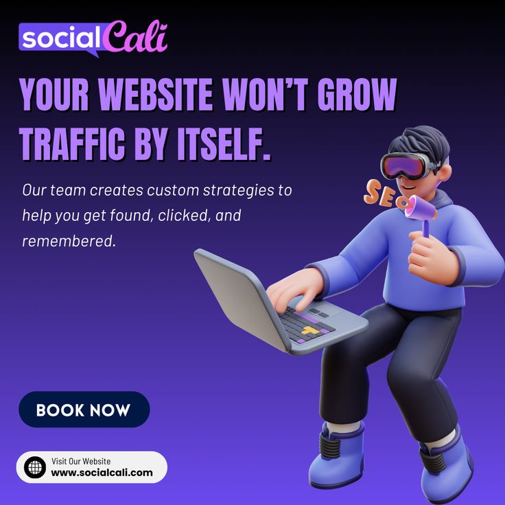 Your website won’t grow traffic by itself.

Our team creates