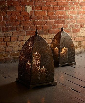 Moorish+Iron+Windlight #decor #thegamewiz