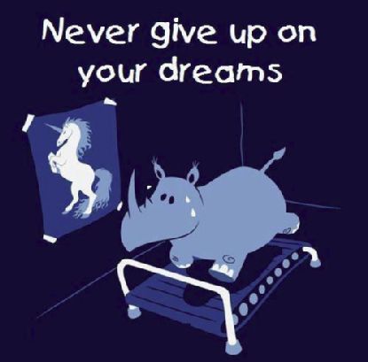 Never Give Up on Your dreams Share the Way - http://share-th