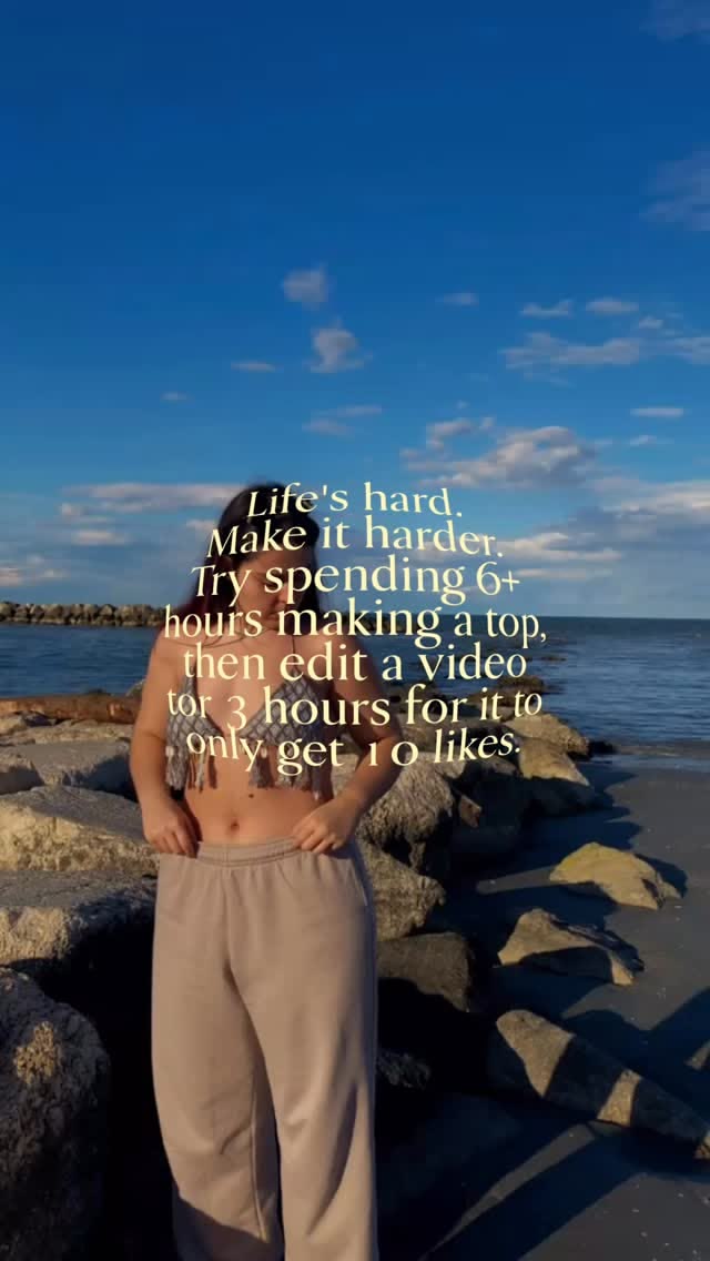 that’s the life of someone who tries to make contents on the