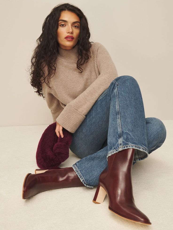 Gillian Ankle Boot - Sustainable Shoes | Reformation