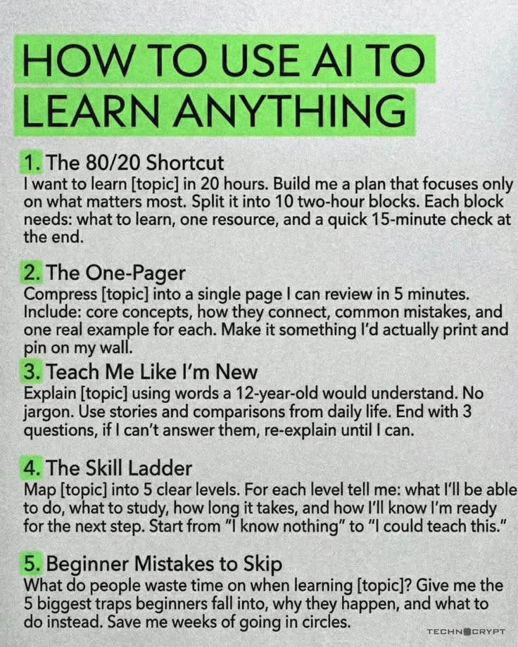 Most people use AI to get answers.  Smart people use AI to l