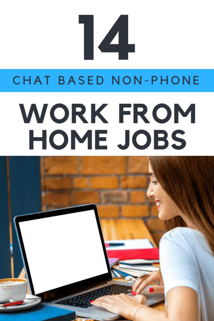 Work from home chat jobs offer great flexibility and require