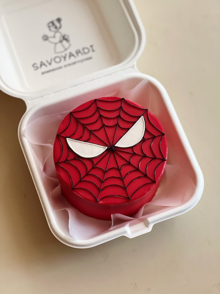 Бенто тортик с Человеком пауком 🕷️
