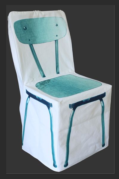 Cute cute!! Cotton chair cover from Rockett St George