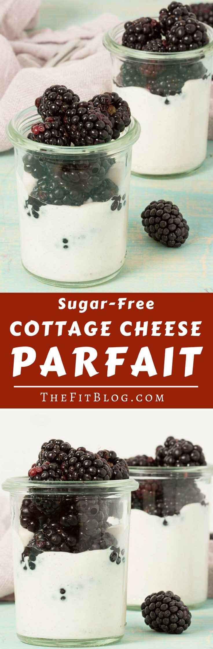 Berries and cottage cheese come together perfectly in this e