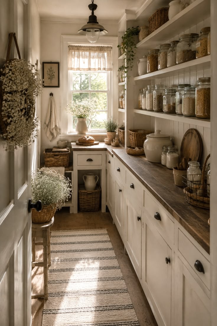 There’s something so calming about a pantry that invites you