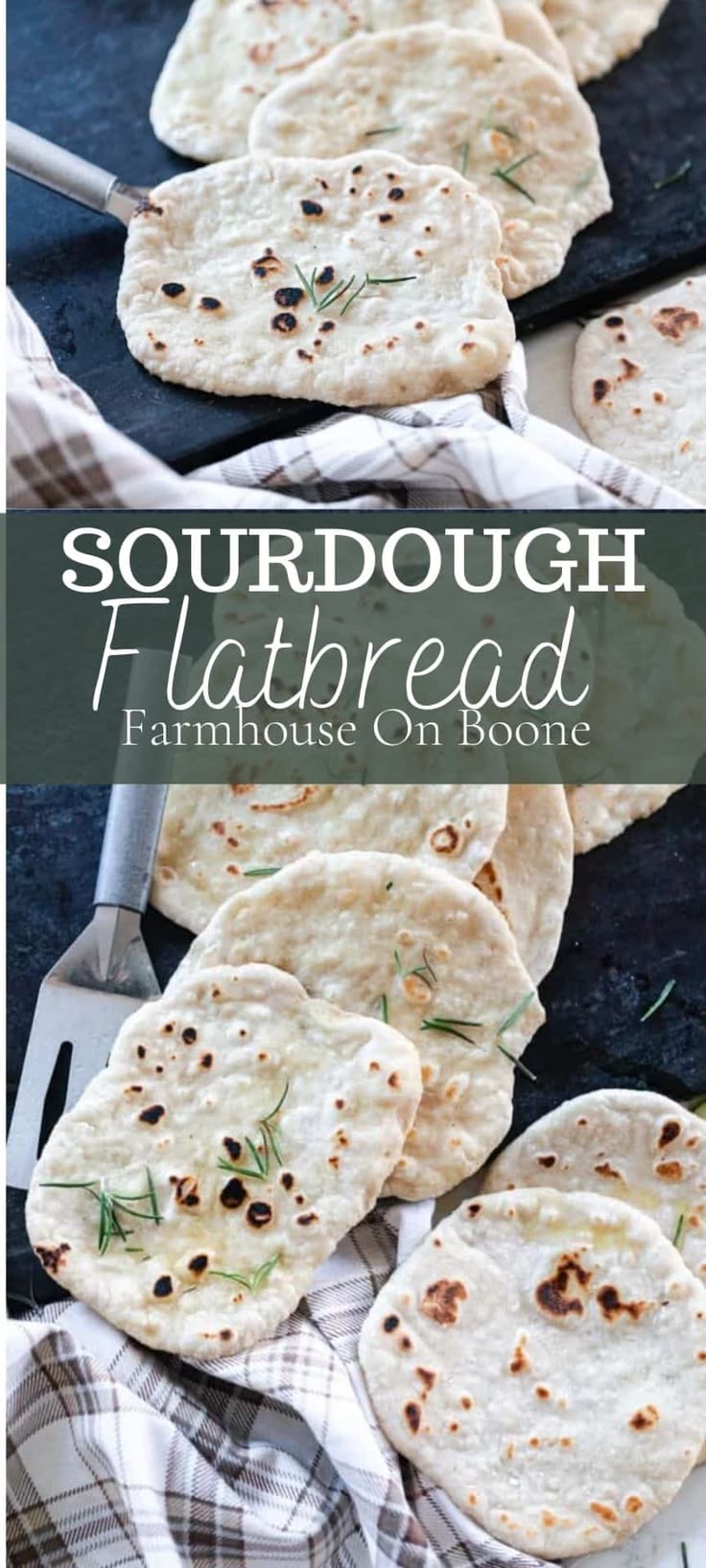 Easy Sourdough Flatbread