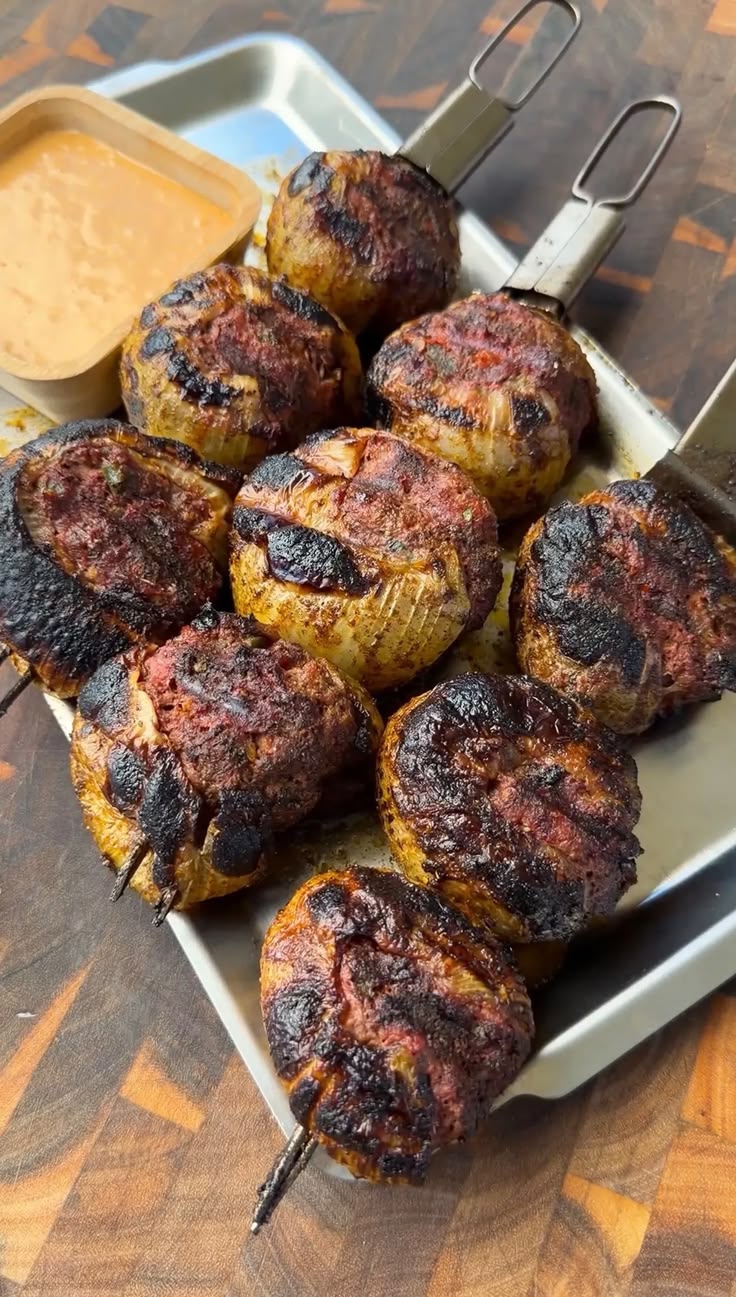 Stuffed Onion Bombs - Cooking With Fire