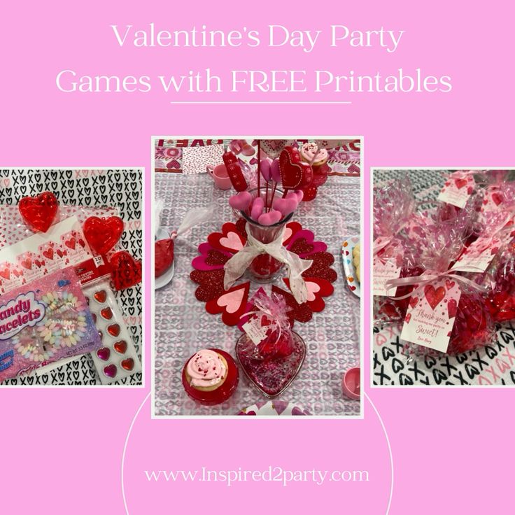 Find free leintables for the giant valentine matching game a