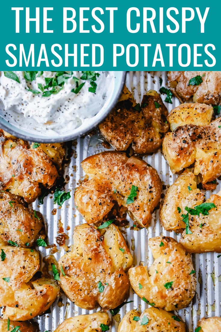 Crispy Smashed Potatoes