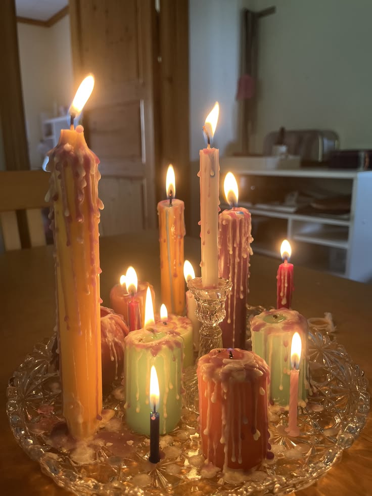 #candleplate #candleplateinspo #candleplatecolorfull #diycan