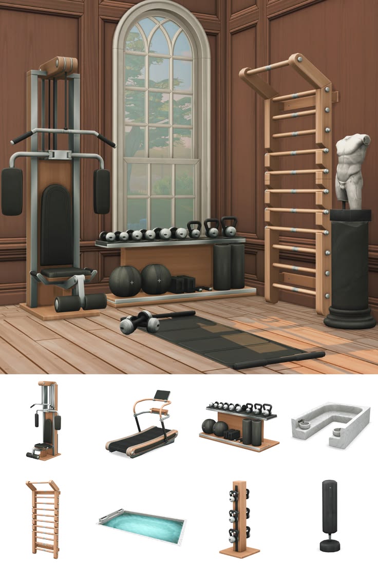 This Sims 4 gym CC is a total game-changer for fitness-lovin