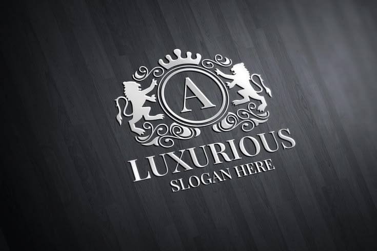 Royal Logo, Fashion Templates, Transparent Background, Texts