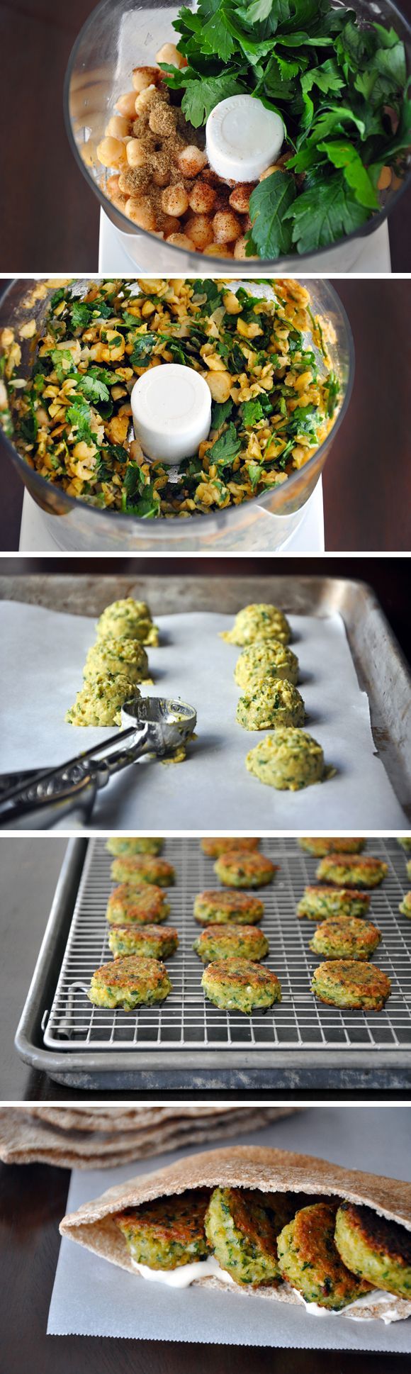 Homemade Falafel with Tahini Sauce have to figure out a dif 
