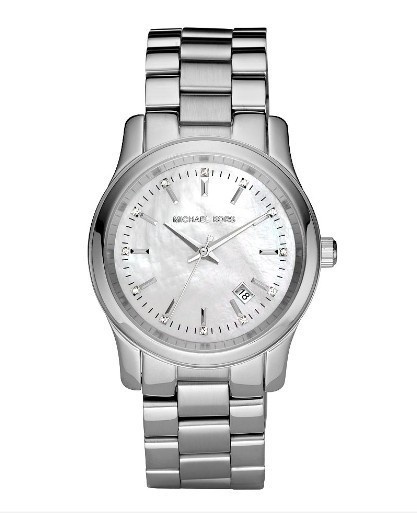 Michael Kors MOP Dial Silver band Women Watch $136.95 http:/