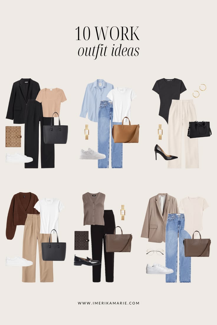 Discover versatile, stylish outfits for work. Capsule pieces
