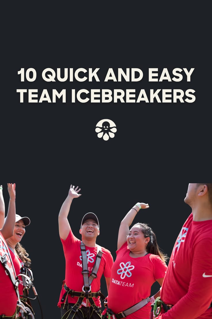 Here are 10 quick and fun team ice breaker games that anyone