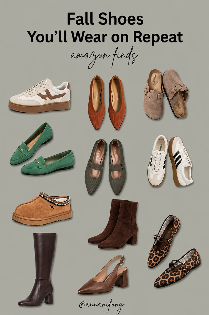 Upgrade your fall wardrobe with cute Amazon shoes for autumn
