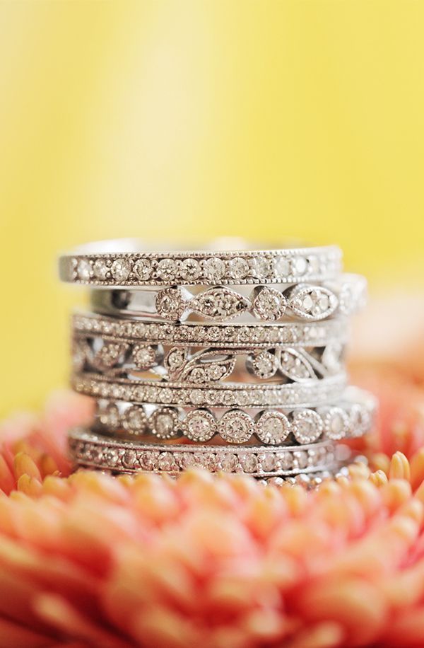 30 Gorgeous Wedding Bands for Women | http://www.deerpearlfl