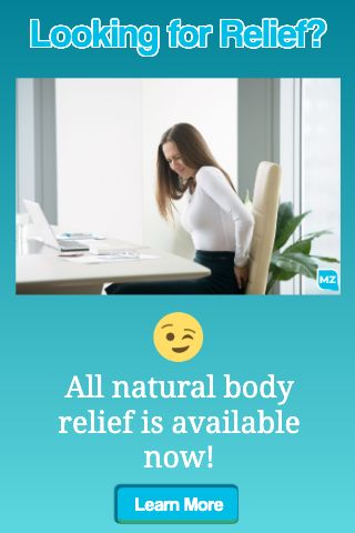 All natural body relief is available now!