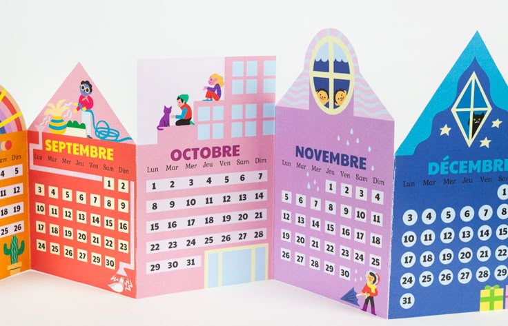 Calendar illustrations by Jessica Das