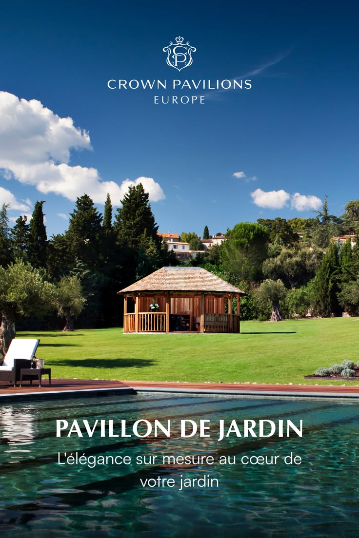 Pavillon de jardin en bois sur mesure, fait main en Angleter