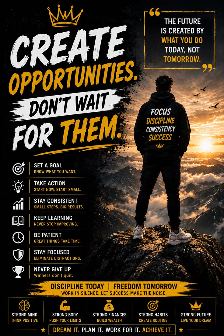 Every great achievement begins with a dream, grows through p
