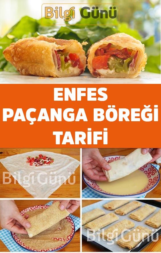 Bilgigünü bugün sizler için Enfes Paçanga Böreği Tarifi'ni p