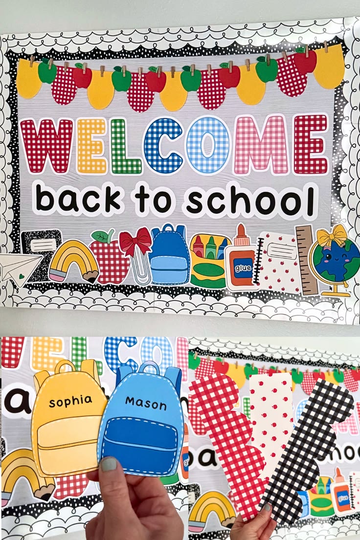 Want a welcome display that's bright, happy, and has nostalg