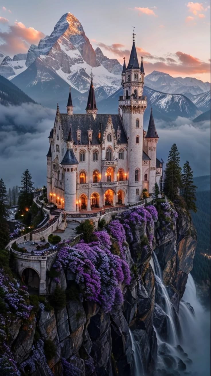 See that cliffside castle? That’s Bavaria! Did you know Neus